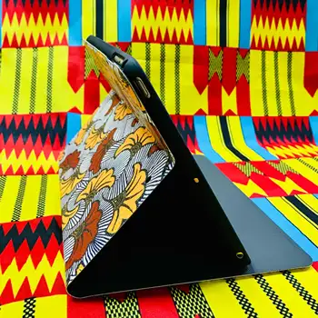 Ankara tiskanje made ipad Primeru Afriške moda ankara tiskanja pribor Tablični Primeru Za iPad Smart Cover, Ohišje za iPad 10.2-inch
