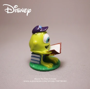 Disney Pošasti Univerze Mike Wazowski G. Q 5 cm Dejanje Slika Anime Mini Dekoracijo PVC Zbirka Figur Toy model