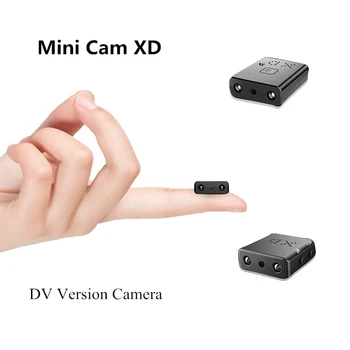 MINI Kamera HD 1080P pametne Kamere Ir Nočno Vizijo Varnostne Kamere Zanke Snemanje Podporo 32GB XD PK SQ11