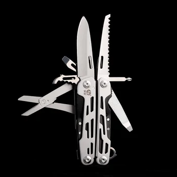 Multifunkcijski Folding Nož EOS Plier Orodje Škarje Prostem Kampiranje Ribolov Taktično Survival Nož Kakovosti Čisto Nov Design