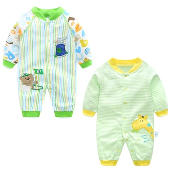 2020 Pomlad Dolgimi Rokavi Otroške igralne obleke Fant dekleta, Otroška Oblačila Določa Novorojenčka pižamo Obleka za Malčke Roupas De Bebe Jumpsuits