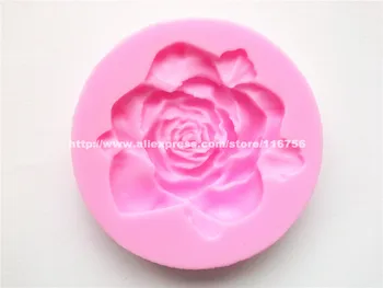 Novo! Brezplačna Dostava Cvet Oblikovan Silikonsko Plesni Torto Dekoracijo Fondat Torto 3D Hrane Silikona Plesni 179