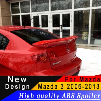 Za Mazda 3 nosilec spojler visoko kakovostne ABS premaz ali katero koli barvo dirke spojler za Mazda 3. 2006 do 2013 zadaj krilo spojler