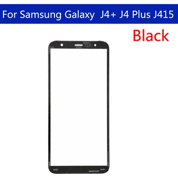 10pcs\veliko Touchsceen Za Samsung Galaxy J4+ J4 Plus J415 J415F J415DS Sprednji Zunanji Steklo na Zaslonu na Dotik Zamenjava Objektiva 6.0 palčni