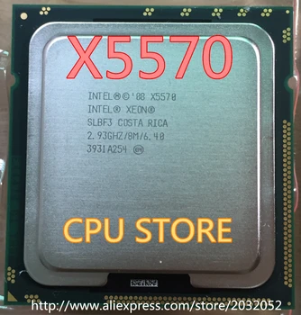 Intel Xeon X5570 CPU procesor 2.93 GHz /LGA1366/8MB L3 Cache, Quad-Core CPU strežnika dela