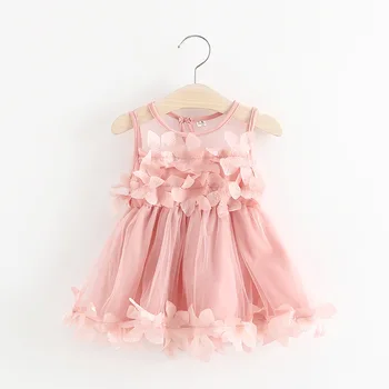 Poletje Princesa Otroška oblačila za Malčke 1 Leto, Rojstni dan tutu Obleke Krst Dojenčka Dekleta Obleke za Otroška Oblačila, Vestidos