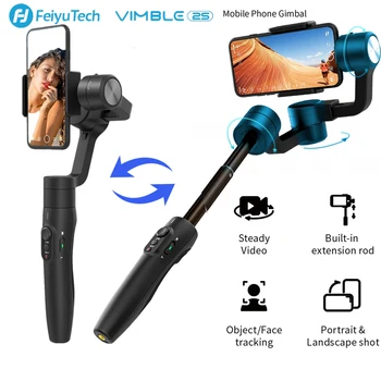FeiyuTech Vimble 2S Ročni Pametni Gimbal Stojalo Stabilizator Selfie Palico s 180mm Pole