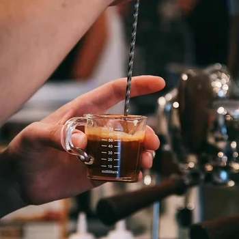Mala Espresso Stekleni vrč kave z Ročajem čaj vrč kuhinja orodje