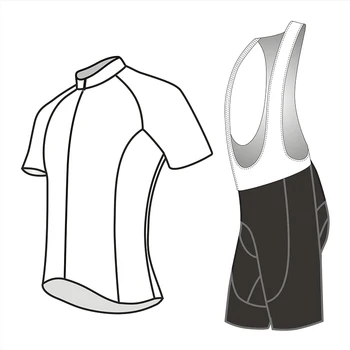 Tovarne po Meri Kolesarski Dres DIY Short Sleeve Jersey 19D Gel Blazinico Bib Hlače Kolo Racing Team Biker Moški Ženski Kolesarski Obleko