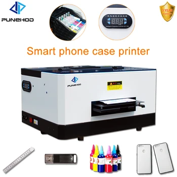 Punehod A5 Primeru Telefon Tiskalnik TPU cmyklclm EKO—Solventink Ekonomično high-speed digital inkjet tiskalnik epson L800 tiskalna glava