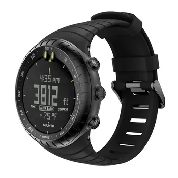 Silikonski Watch Trak Za Suunto Core Watchband Zapestnica Manšeta Za Suunto Core Zamenjava Watch Band Dodatki