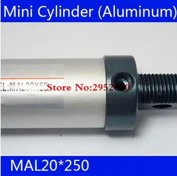 Brezplačna dostava za sodček 20 mm Premerom 150 mm Hoda MAL20*150 Aluminij zlitine mini Pnevmatski valj Zračni Valj MAL20-150
