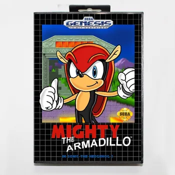 Mogočne Je Armadillo V Sonic Hedgehog 1 16 bit MD Igra Kartice Z Drobno Polje Sega Megadrive/Geneza