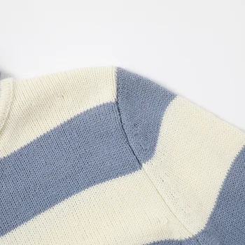 SEMIR Pletenine ženske 2020 pozimi nov visok ovratnik pulover prugasta pulover jesen in zimo, srajce ins trend