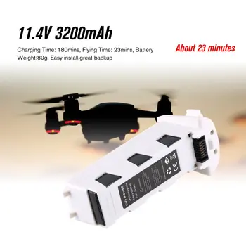 H117S Zino GPS RC Letalo Drone Rezervnih Delov Za 11,4 V 3200mAh Inteligentni Let Baterija Za RC FPV Dirke Fotoaparat Brnenje Na Zalogi
