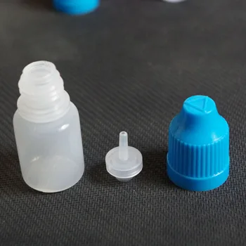 Brezplačna Dostava 50pcs Mehko PE Plastične Stekleničke s Kapalko Childproof Skp za E Tekočine 5ml Prazno Steklenico