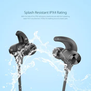 EDIFIER W280BT Brezžične Bluetooth Slušalke Šumov IPX4 Športne Slušalke Bluetooth V4.1 Dvojno Baterije z Mikrofonom