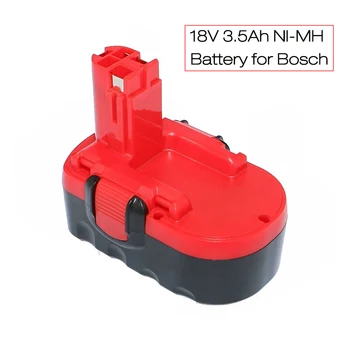 BAT025 BAT026 3500mAh Nimh baterije za polnjenje Ni-MH Polnilna Baterija 18V za Bosch 18V Vaja GSR18VE-2 PSR18VE-2 BAT180 BAT181 BAT189 BAT299