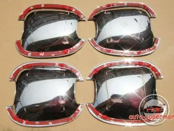 Chrome vrat ročaj skodelice, sklede trim Za Subaru Gozdar 2009 2010 2011 2012