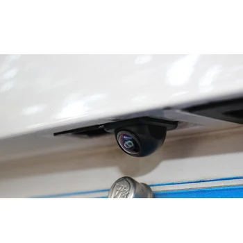 CCD Fisheye Objektiv Dinamični poti Avto Kamero Pogled od Zadaj Široki kot Obračalni Varnostne Kamere Night Vision Parkiranje Pomoč