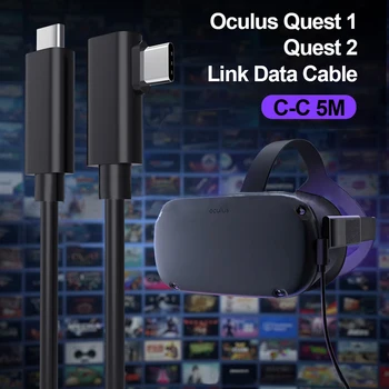 5M USB Tip C Kabel za Oculus Prizadevanju 1 2 Link Združljiv VR Prenos Podatkov Hitro Polnjenje USB 3.2 Tipa C do USB C Adapter