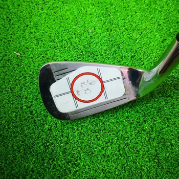 10 KOS Golf Prakse Usposabljanja dobave golf hit nalepke Vpliv oznaki Target Nalepka Trak Voznik Železa Pika Test Papirja