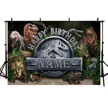 Jurassic Park Svetu Dinozaver Temo Ozadje Fotografski Studio Fotografijo Ozadja Otroka Rojstni Dan Okraski Prop