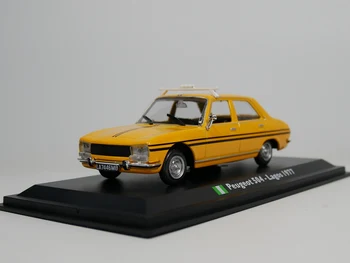 Leo model 1:43 peugeot 504 Lagos taxi 1977 Nigerija taxi Die-Cast model avtomobila