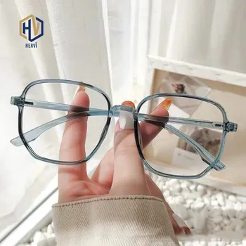 Poligon Očala Okvirji Ženska Velik Okvir Anti-modra svetloba Kratkovidnost Ženski Pregleden Optika Eye Glasses Unisex