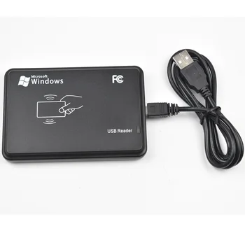 13.56 MHz Black, USB, Senzor Bližine Pametne Rfid, NFC, Card Reader ni Treba Voznik