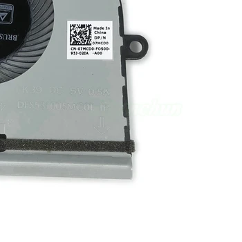 Novi Originalni Laptop CPU Hladilni ventilator za CN-07MCD0 07MCD0 DFS531005MC0T FK39 DC 5V 0.5 Notebook Cooler Ventilatorski DC28000K7F0