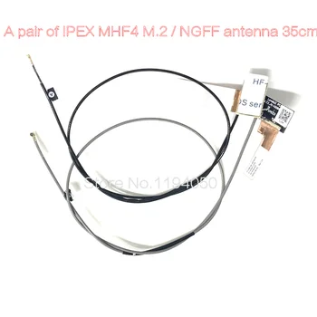 Par IPEX MHF4 M. 2 / NGFF antena 35cmWIFI 9560 AX200 BCM94360CS2 BCM94360HMB NGFF M. 2 antena 35 CM