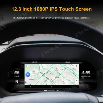 Za TOYOTA LAND CRUISER Prado 150 2010-2020 Android 9.0 Avto Meter zaslon, nadzorna plošča zaslon Avto GPS Navigacija Multimedia player