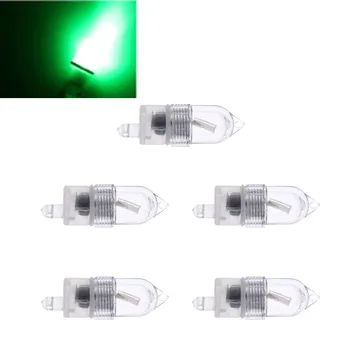 5pcs LED Ribiško Palico Nasvet Noč Svetlobe Flash Stavke Smart Sensor Konico Palice Stavke Opozorilo z Baterijami Ribolov Pribor Obravnava