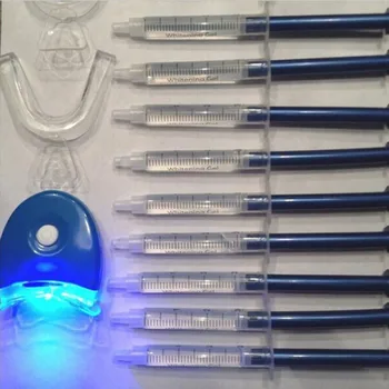 Profesionalni Prenosni Zobozdravstvena Oprema 10 Kosov Belih Zob Zob Zob Sistem Whitener Beljenje Kit Oralni Gel Kit