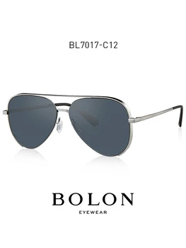 BOLON Pliot Polarizirana sončna Očala so Ženske Dvojno Most Unisex Vino Rdeča Roza Rumena Siva Modra Črna Temna sončna Očala za Moške BL7017