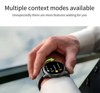 Vwar Galaxy Fitnes Watch Bluetooth Klic Predvajanje Glasbe Srčnega utripa Aktivna 2 Ženske Pametno Gledati za Samsung Xiaomi IOS Telefon