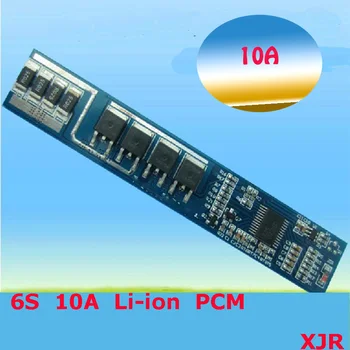 6S 10A 25.2 V lipo litij-Polimer BMS/PCM/PCB baterije zaščito vezja za 6 Paketi 18650 Li-ion Celice