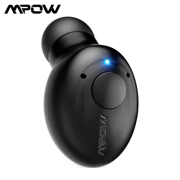 Mpow EM16 Mini Bluetooth 5.0 Slušalke Nadgrajeno CVC8.0 Zmanjšanje Hrupa Slušalka z Mikrofonom 10H Čas Predvajanja V Uho Vodotesne Slušalke