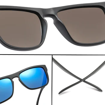 LongKeeper Otroci/Odrasli TR90 Polarizirana sončna Očala Ženske Kvadratnih Prilagodljiva Vožnje sončna Očala UV400 Moški Ženske Očala Gafas de sol