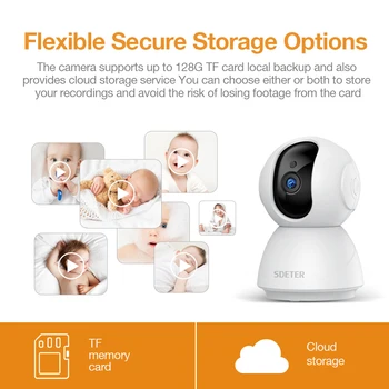 1080P Baby Monitor Z Wifi Brezžično Kamero Night Vision Nadzora Varnosti CCTV IP Video Kamera Za Otroke Varuška In Hišne Cam