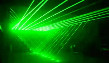 4unit G532 80MW big GREEN LINE LASER z 1 krmilnik disco laser pajek fazi stranka klub KTV poročni studio osvetlitev DMX 512