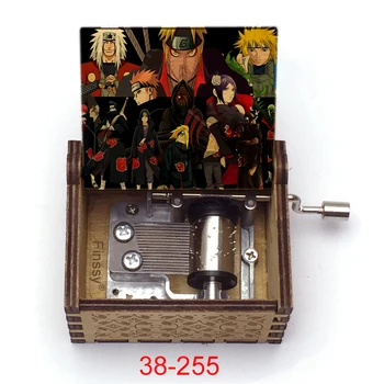 Naruto Shippuden Glasbo Temo žalost in sorrowAkatsuki Orochimaru Madara Bolečine Kisame Strani Music Box Cosplay Božično Darilo