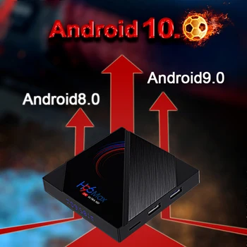 H96 MAX H616 Pametna Android 10 TV Box Allwinner 4 GB, 64 GB ZA 2,4 G 5.8 G Wifi BT4.0 6K 4K Media Player Youtube Reproductor Set Top Box