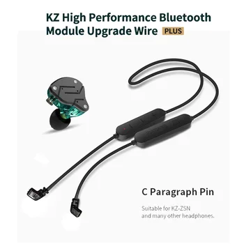 KZ ZS10 Pro/ZSN/ZSN Pro/AS16/AS12 Nepremočljiva Aptx Bluetooth Modul 4.2 Brezžično Nadgradnjo Kabel Kabel Original Slušalke Slušalke