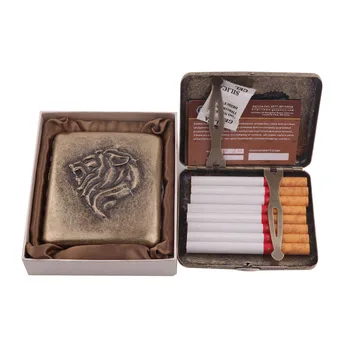 1Pcs Ima 20 Cigaret Klasične Individualnost Kovinski Cigaret Polje Ustvarjalne Stilsko Embossment Proces Videz Kajenje Set