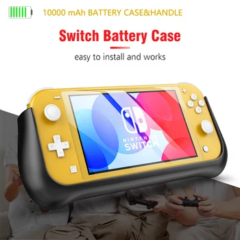 10000 mAh Powerbank primeru za Nintendo polnilnik Preklopi lite In Tablet Zunanje Baterije in velja za Nintendo Stikalo Lite