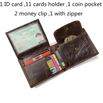 Moški pravega usnja, listnice 2019 slim majhne usnjene denarnice moški modni moške denarnice kovanca pocket pravega usnja moške denarnice