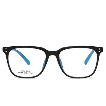 Retro Očala Okvir Moških In Žensk Kvadratnih Velik Prikazovalnik Ultra Lahkega Lesa Zrn Očal Okvir Optičnega Recept Plinov 5384