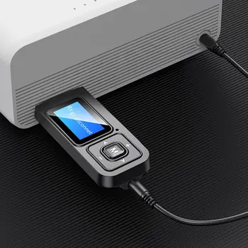 USB Brezžični 5.0 Sprejemnik Oddajnik Zvočna kartica LCD Zaslon 3.5 mm AUX Brezžične Stereo Glasbe Adapter